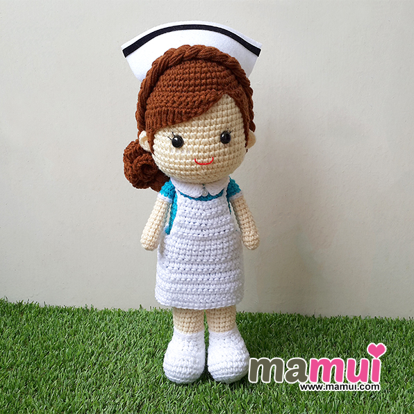 ตุ๊กตานักเรียนพยาบาลสูง 13 นิ้ว