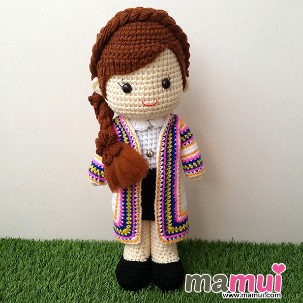 ตุ๊กตารับปริญญามหาวิทยาอุบลราชธานีสูง 13 นิ้ว