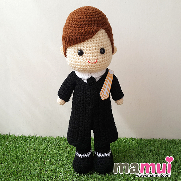 ตุ๊กตาทนายความผู้ชายสูง 13 นิ้ว