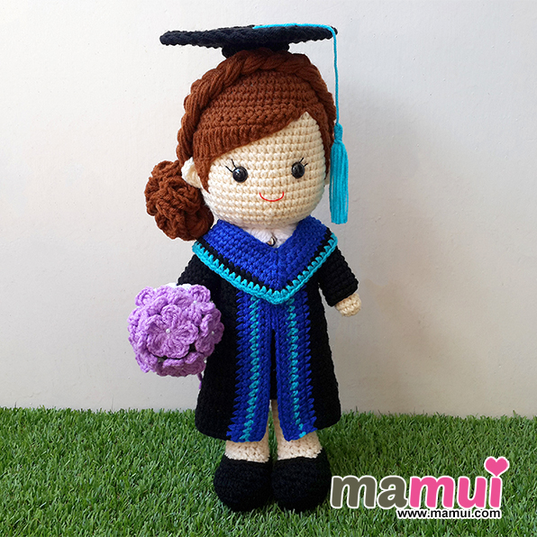 ตุ๊กตารับปริญญาวิทยาลัยเทคโนโลยีสยามสูง 13 นิ้ว