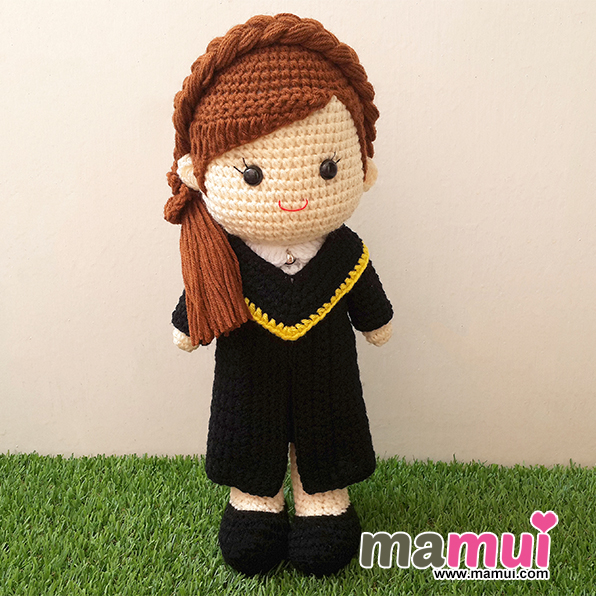 ตุ๊กตารับปริญญาศิลปากรคณะวิทยาศาสตร์สูง 13 นิ้ว