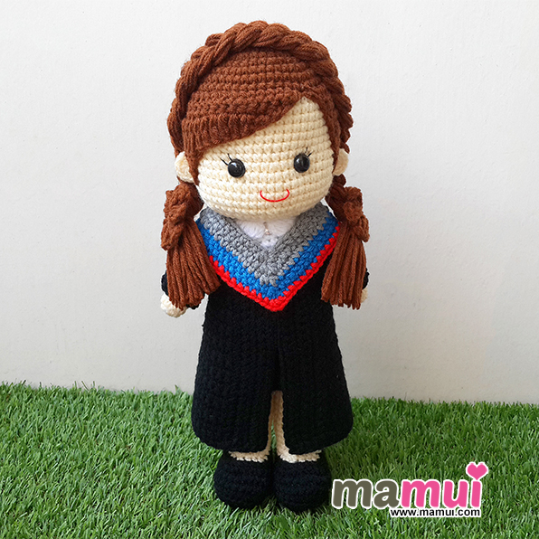 ตุ๊กตารับปริญญามหาวิทยาลัยศรีนครินทรวิโรฒคณะศึกษาศาสตร์สูง 13 นิ้ว