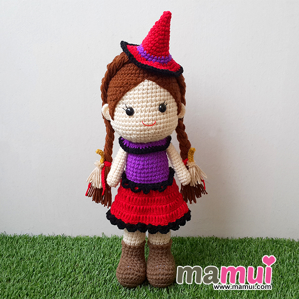 ตุ๊กตาแม่มดน้อยสูง 13 นิ้ว