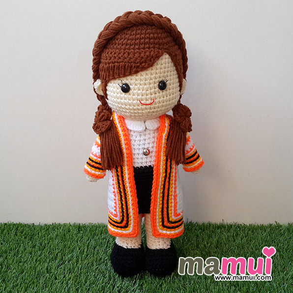 ตุ๊กตารับปริญญามหาวิทยาลัยขอนแก่นสูง 13 นิ้ว