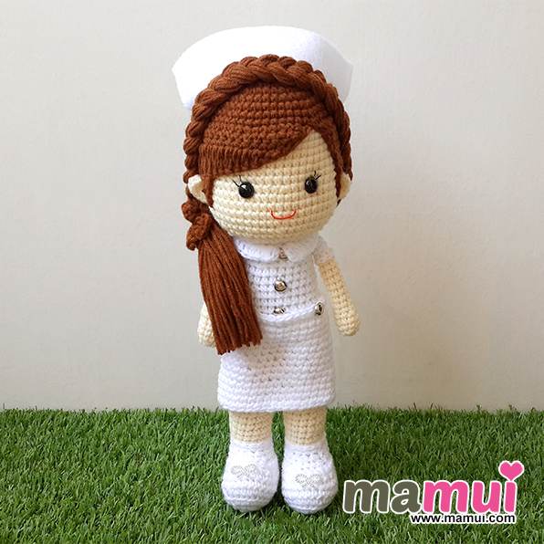 ตุ๊กตานักเรียนพยาบาลศิริราชสูง 13 นิ้ว
