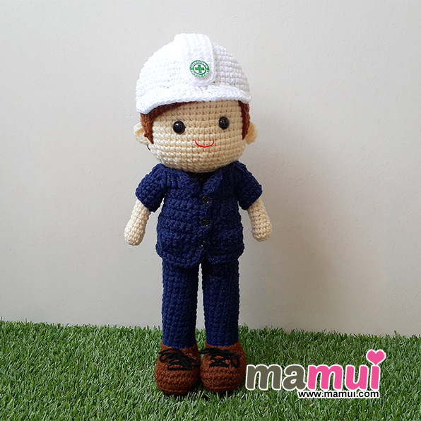 ตุ๊กตาวิศวกรผู้ชายสูง 13 นิ้ว