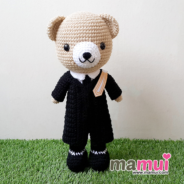 ตุ๊กตาหมีทนายความสูง 13 นิ้ว