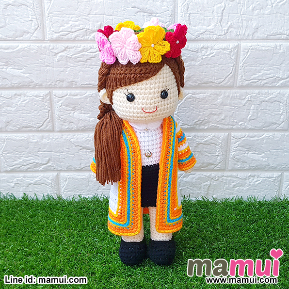 ตุ๊กตารับปริญญามหาวิทยาลัยเทคโนโลยีราชมงคลอีสานสูง 13 นิ้ว