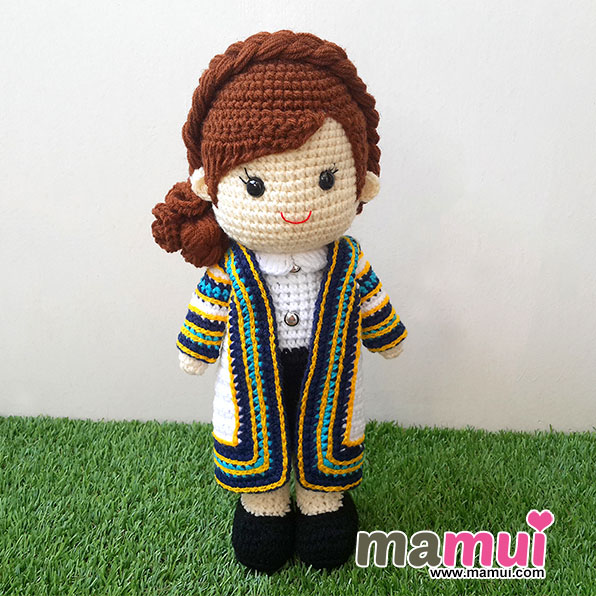 ตุ๊กตารับปริญญาราชมงคลธัญบุรีสูง 13 นิ้ว