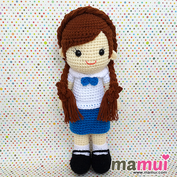 ตุ๊กตานักเรียนผู้หญิงสูง 13 นิ้ว