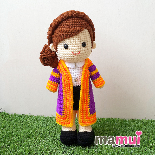 ตุ๊กตารับปริญญาวิทยาลัยเชียงรายสูง 13 นิ้ว
