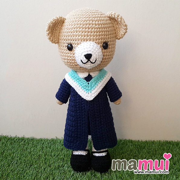 ตุ๊กตาหมีบัณฑิตน้อยสูง 13 นิ้ว