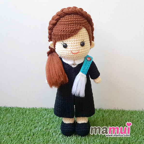 ตุ๊กตารับปริญญาศรีปทุมคณะบริหารธุรกิจสูง 13 นิ้ว