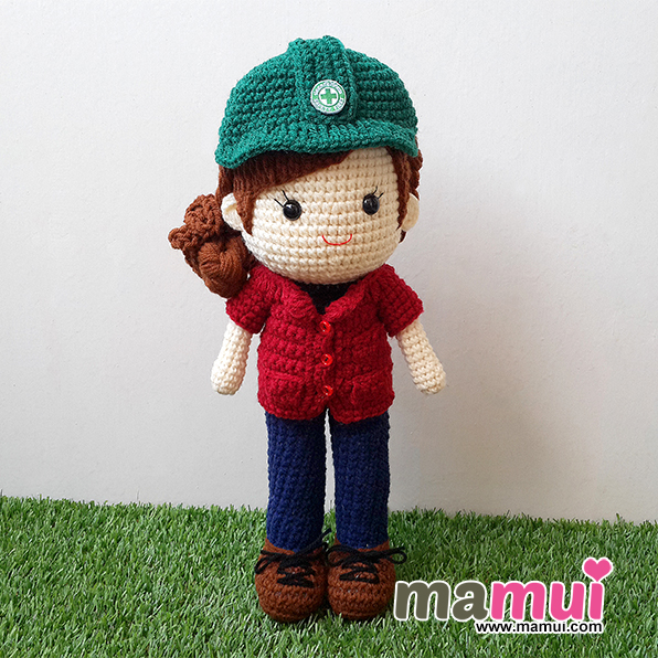 ตุ๊กตาวิศวกรผู้หญิงสูง 13 นิ้ว
