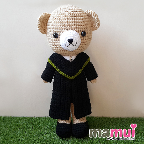 ตุ๊กตาหมีรับปริญญามหาวิทยาลัยศิลปากรคณะเภสัชศาสตร์สูง 18 นิ้ว