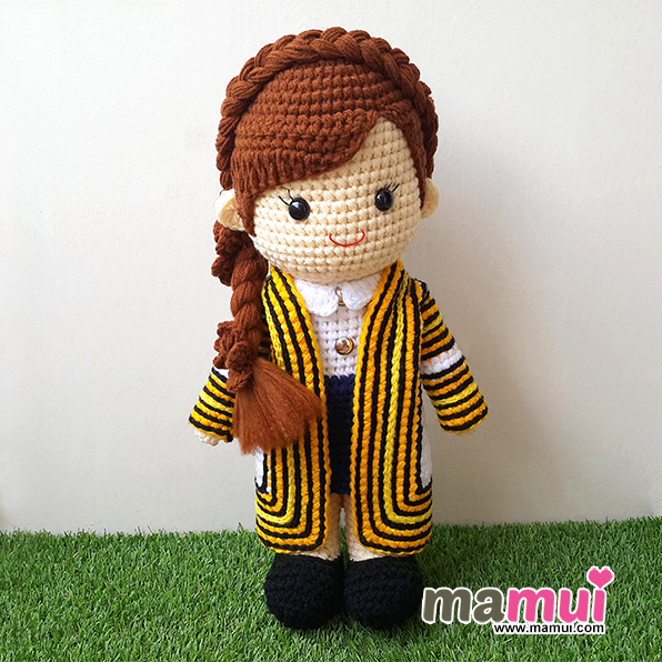 ตุ๊กตารับปริญญาจุฬาลงกรณ์ คณะวิทยาศาสตร์สูง 18 นิ้ว
