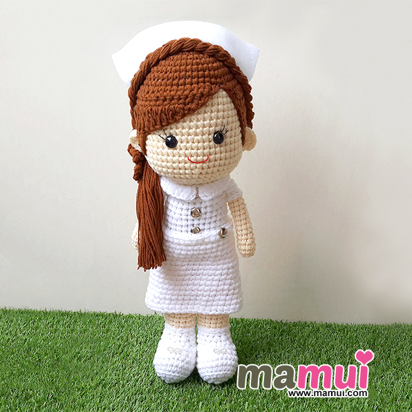 ตุ๊กตานักเรียนพยาบาลศิริราชสูง 18 นิ้ว