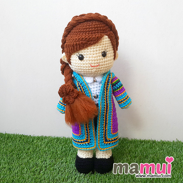 ตุ๊กตารับปริญญาบ้านสมเด็จเจ้าพระยาสูง 13 นิ้ว