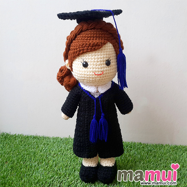 ตุ๊กตารับปริญญาเกษตรศาสตร์คณะวิทยาศาสตร์สูง 13 นิ้ว