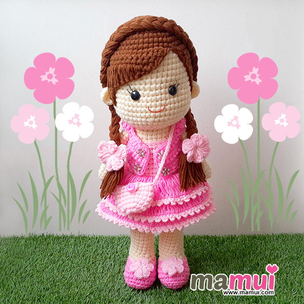 ตุ๊กตาเด็กผู้หญิงน้องลิลลี่สูง 18 นิ้ว