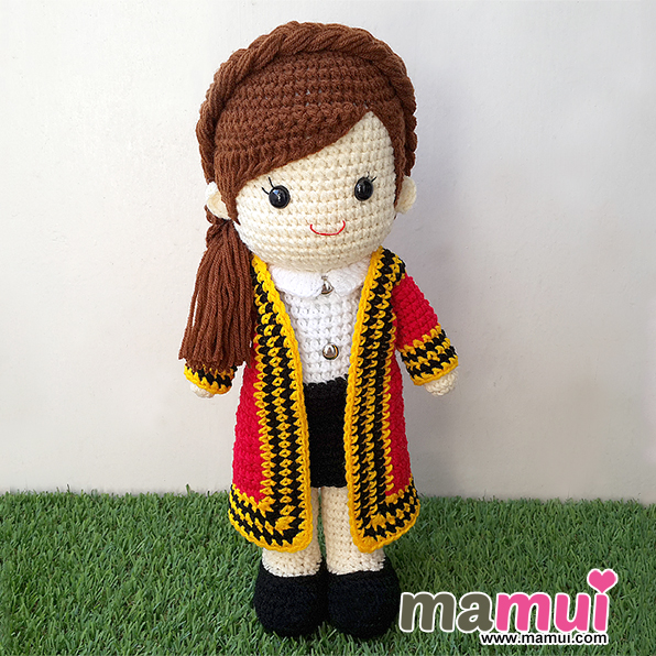 ตุ๊กตารับปริญญาพระจอมเกล้าสูง 13 นิ้ว