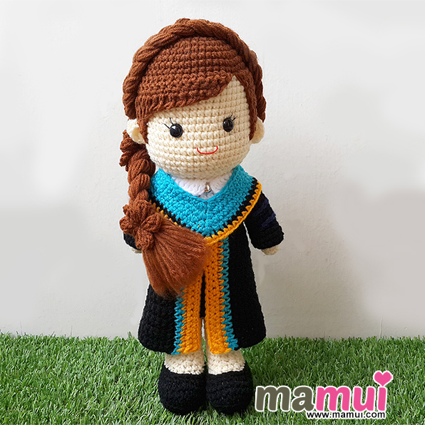 ตุ๊กตารับปริญญามหาวิทยาลัยรามคำแหงคณะบริหารธุรกิจปริญญาโทสูง 13 นิ้ว