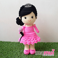 ตุ๊กตานักร้องเด็กผู้หญิงสูง 13 นิ้ว