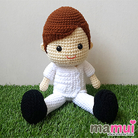 ตุ๊กตาบุรุษพยาบาลนั่งสูง 8 นิ้ว